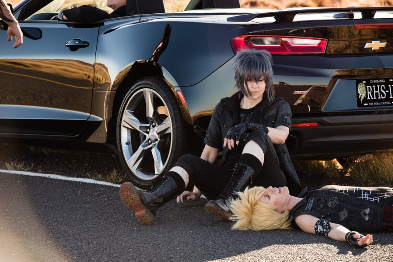 Illustration for article titled Final Fantasy Cosplay Hits The Road